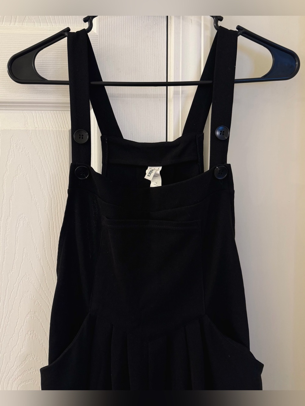 Halara Adjustable Straps Pleated Linen-Free Resort Overalls - Picture 4 of 6